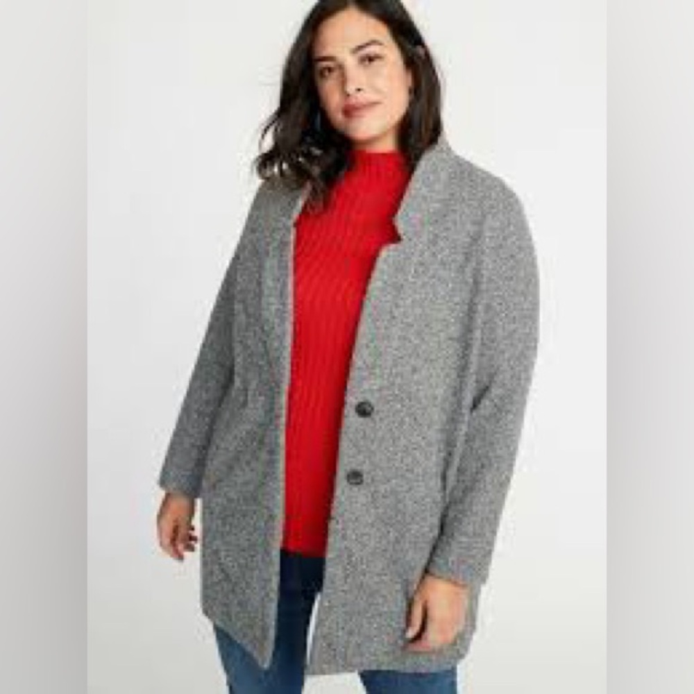 Old Navy Oversized Textured Coat